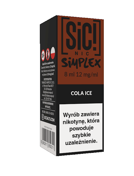 LIQ. SiC! NIC 8ML - COLA ICE  12MG