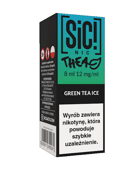 LIQ. SiC! NIC 8ML - GREEN TEA ICE 12MG