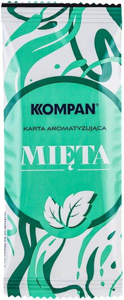 KARTA KOMPAN MIĘTA 1SZT .