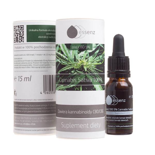 Essenze olejek CBD 10% 15 ml