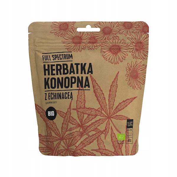 Jeżówka echinacea z konopią herbata 40g