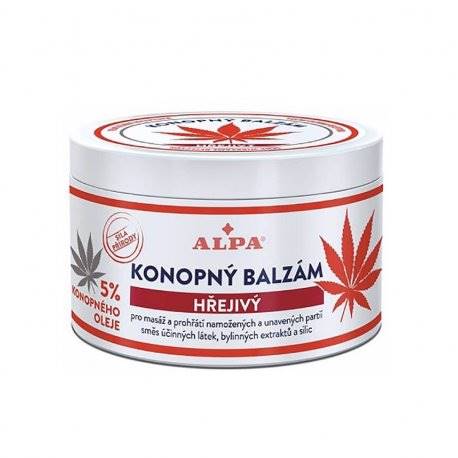 Konopy balsam Alpa rozgrzewający 250 ml