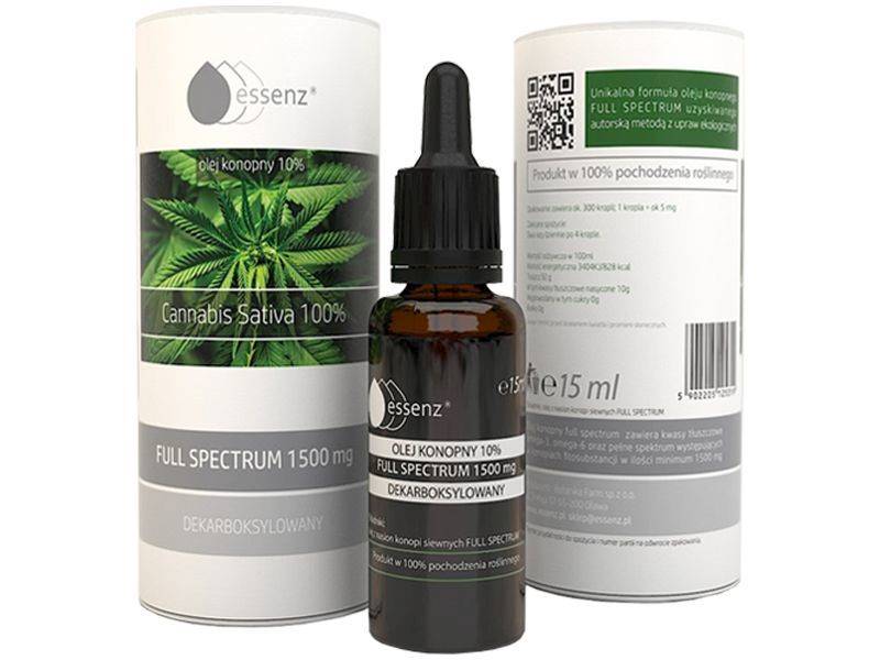 Essenze olejek CBD 10% 15 ml