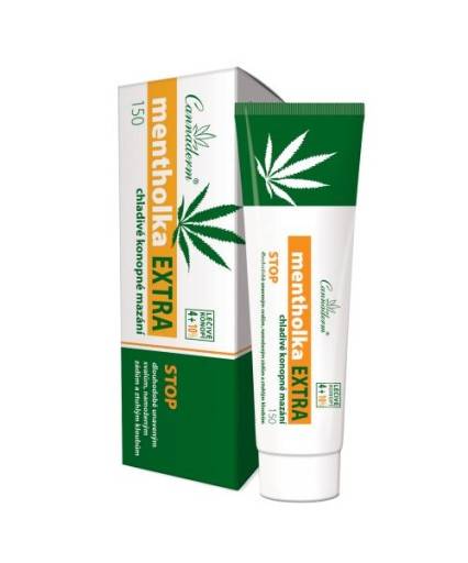 Maść z konopi na stany zapalne Mentholka Extra 150ml