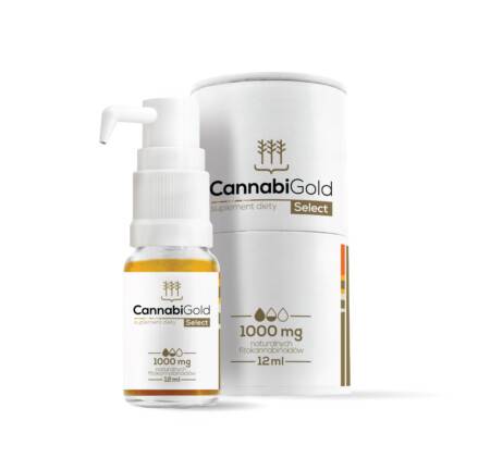 Cannabigold Select olej CBD 10% 1000mg