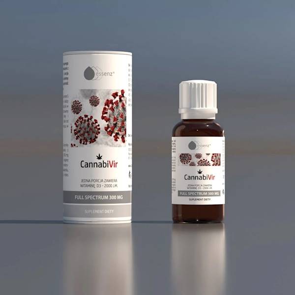 Olejek z oregano, olej z czarnuszki CannabiVir 30ml