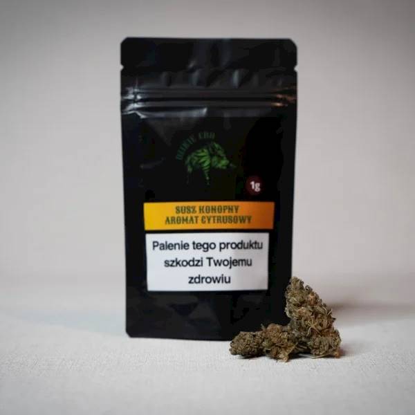 Lemon susz Dzikie CBD cytrusowy 3g