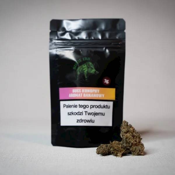 Susz konopny Dzikie CBD Banan 3g