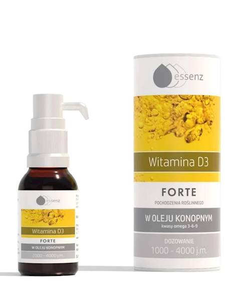 Witamina D3 Forte naturalna witamina w kroplach