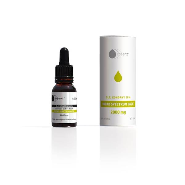 Essenz olejek konopny 20% CBD 10ml