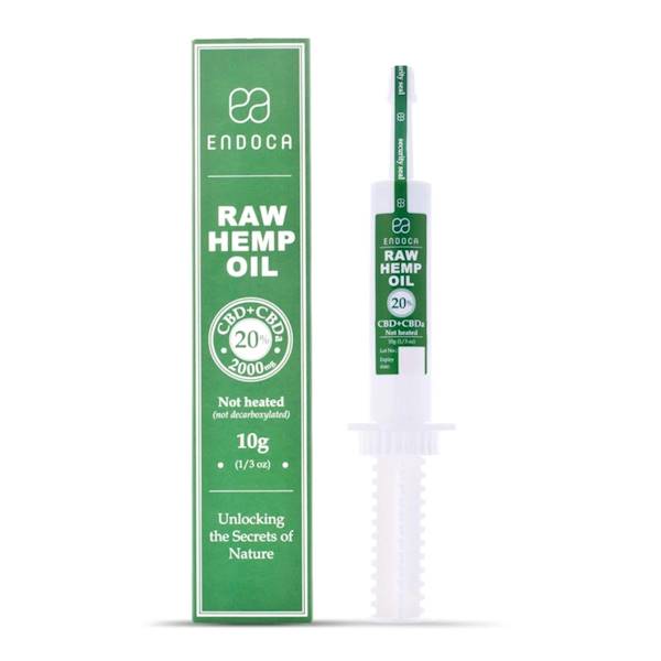 Pasta konopna RAW Endoca 20% CBD + CBDA 10g