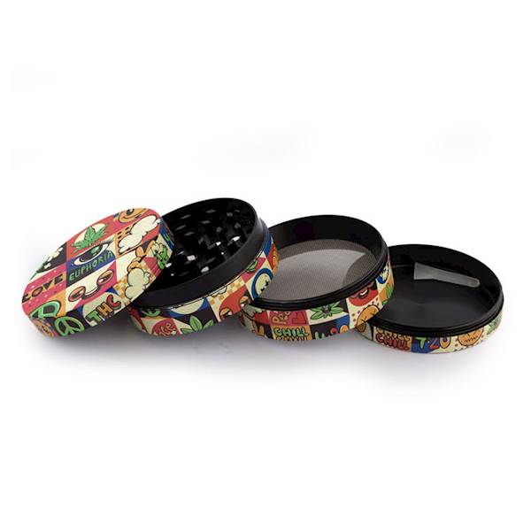 Grinder do suszu Premium Euphoria 63mm 4 częściowy