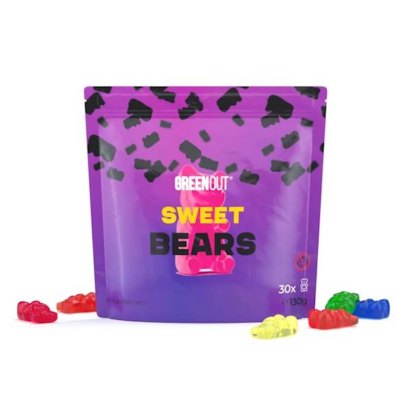 Żelki konopne owocowe GreenOut Sweet Bears