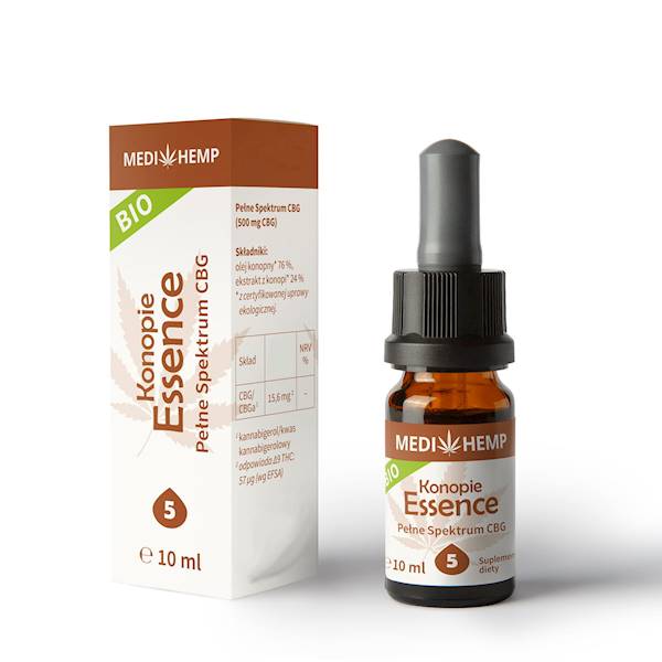 MediHemp olejek konopny CBG 5% 10ml