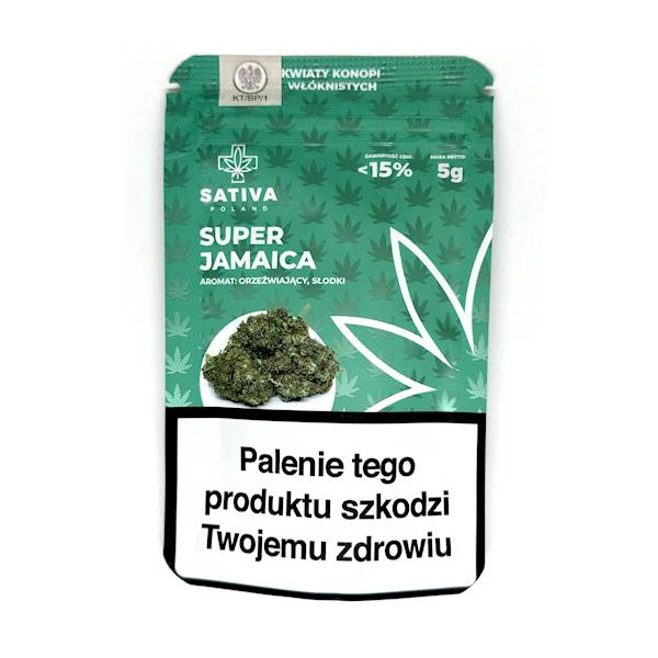 Susz konopny CBD 15% Super Jamaica 5g