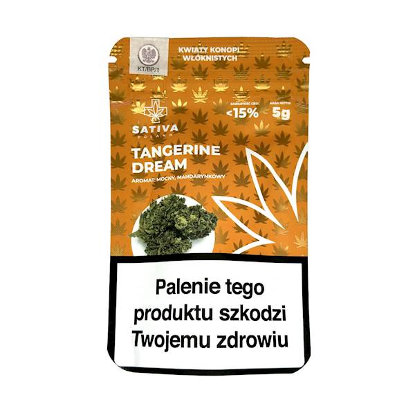 Susz konopny CBD 15% Tangerine Dream Mandarynka