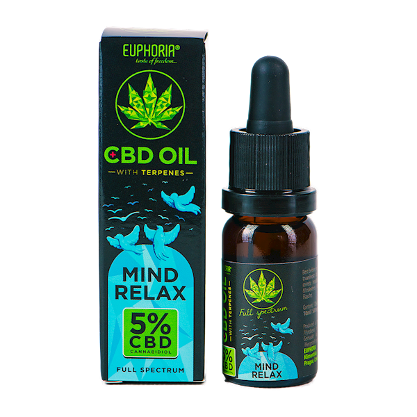 Euphoria olejek CBD 5% Mind & Relax 10ml