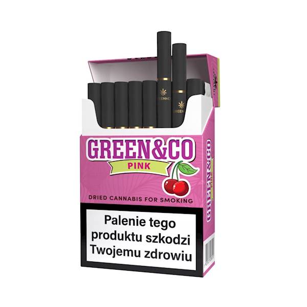 Papierosy konopne CBD Pink Cherry
