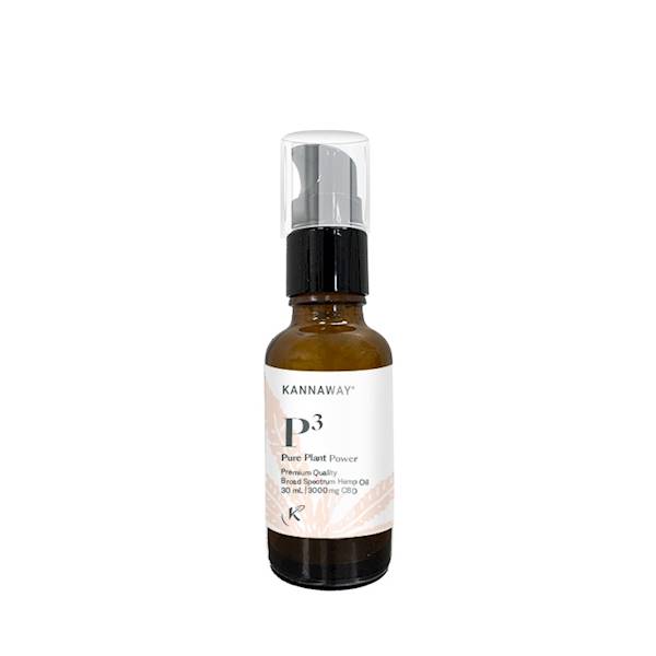 P3 Pure Plant Power 3000mg CBD oil Kannaway 30ml
