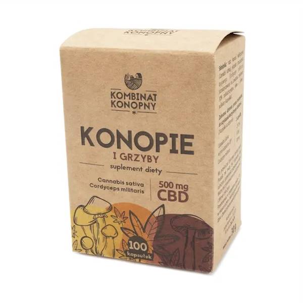 Konopie i grzyby Kombinat Konopny kapsułki