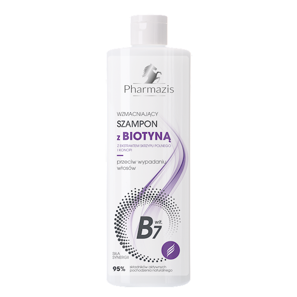 Szampon z biotyną i konopią przeciw wypadaniu włosów 400ml