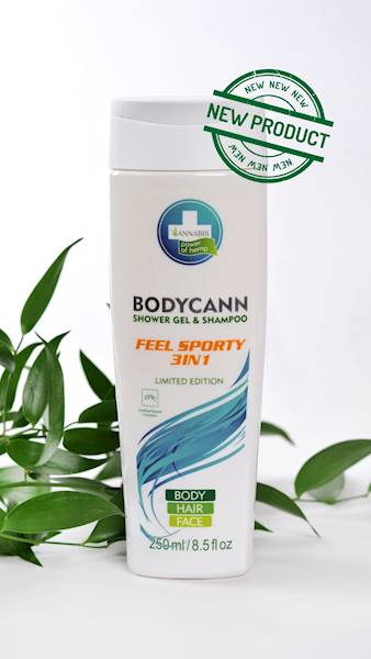 Szampon Bodycann feel Sporty 3in1