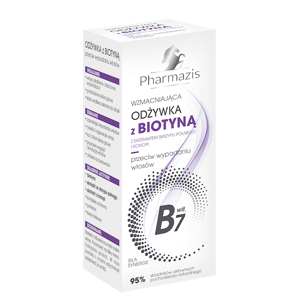 Odżywka do włosów z biotyną i konopiami