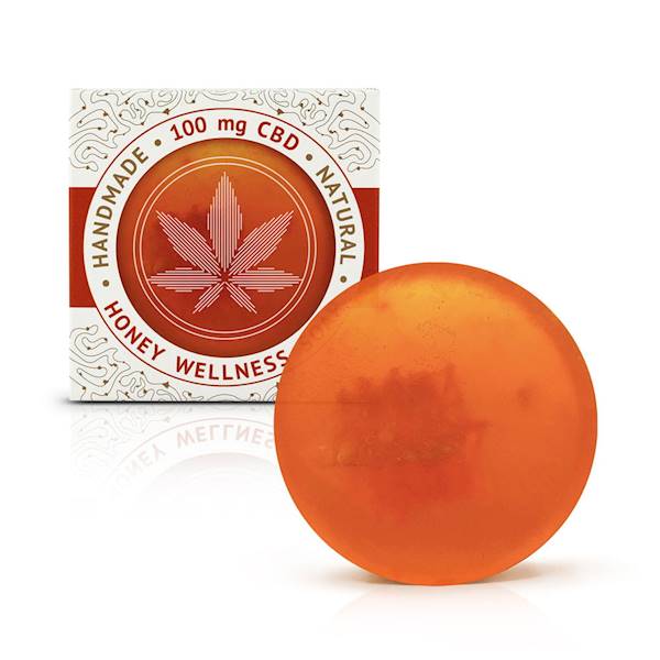 Honey Wellness Canalinne mydło z CBD 110g