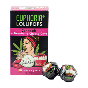 Lollipops konopia truskawkowy sernik