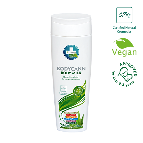 Konopne mleczko do ciała Bodycann 250ml