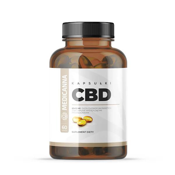KAPSUŁKI CBD MEDICANNA 600mg 60 KAPSUŁEK