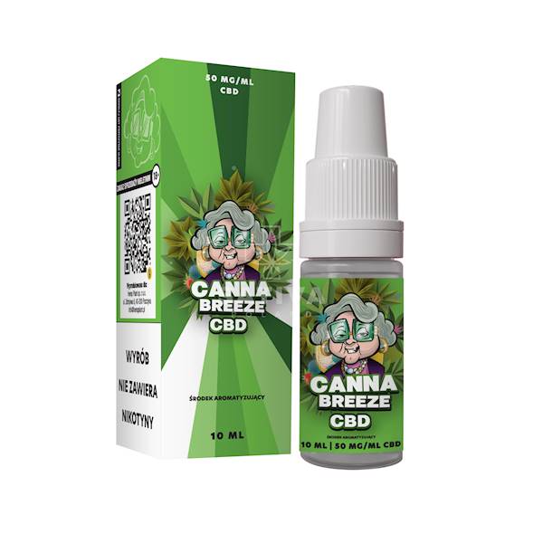 Liquid CBD CANNA BREEZE - 500 mg CBD - 10 ml