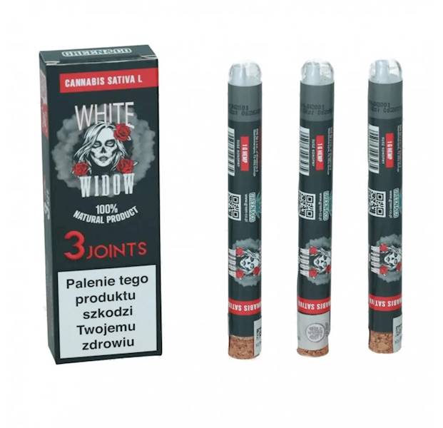 White Widow jointy CBD 3x1g
