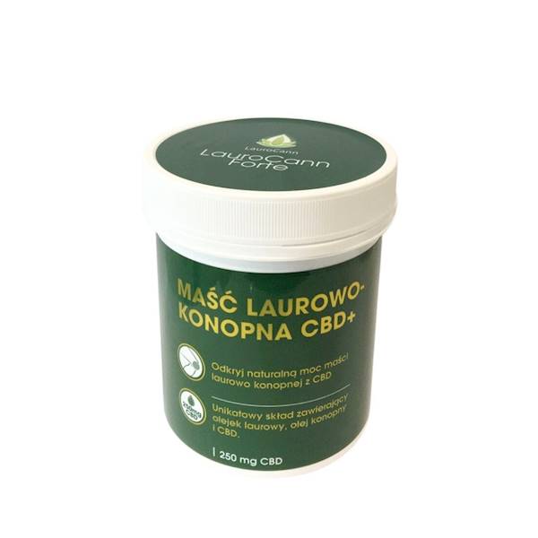 Maść laurowa konopna CBD LauroCann Forte 250ml