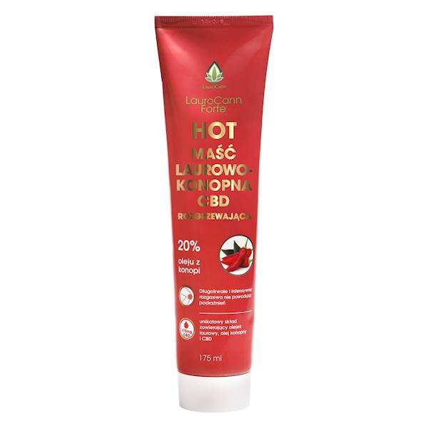 LauroCann Forte Hot maść rozgrzewająca 250ml