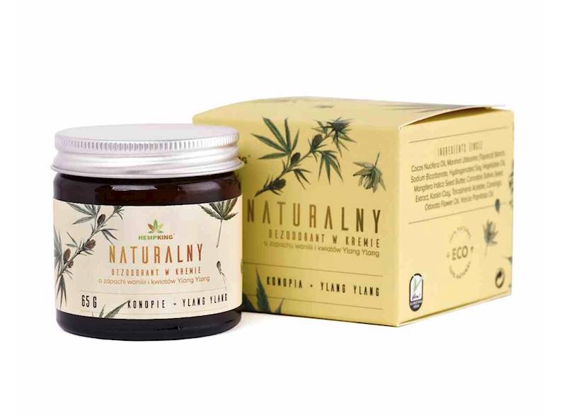 Dezodorant HempKing o zapachu wanilii i Ylang Ylang