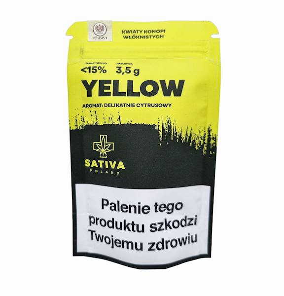 Susz konopny CBD Yellow 15% 3,5g