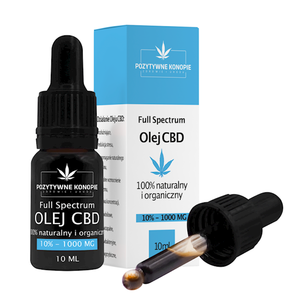 Olej CBD 10% Full Spectrum 0.2 THC 10ml
