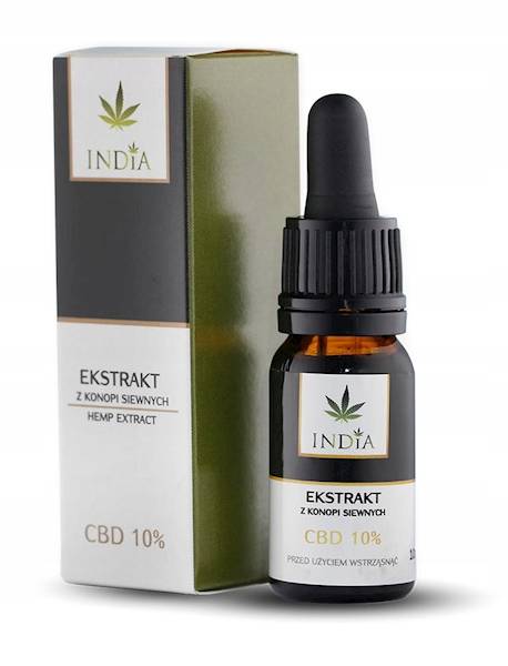 India Olejek CBD 10% 1000 mg – Ekstrakt Konopny 10 ml