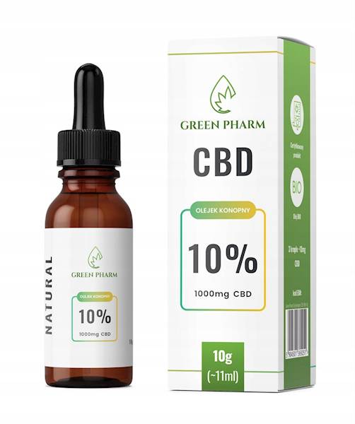 Green Pharm Olejek CBD 10% Full Spectrum 11ml