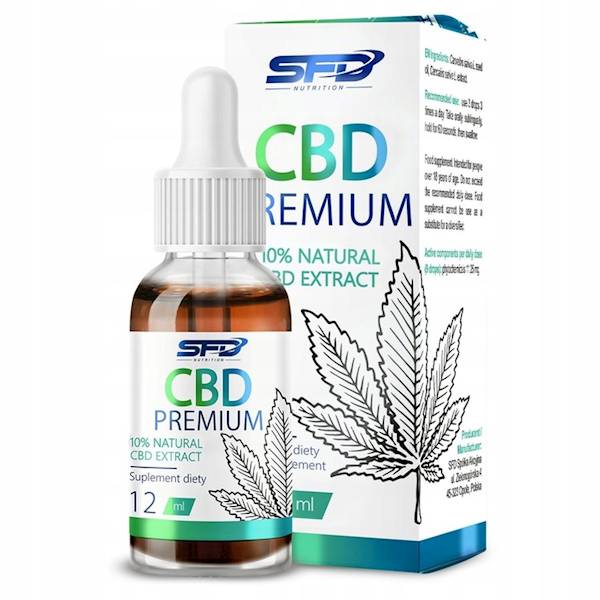 SFD Olejek CBD 10% Premium 120 porcji 12 ml
