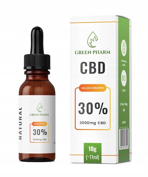 Green Pharm CBD 30% BIO - 3000 mg Full Spectrum