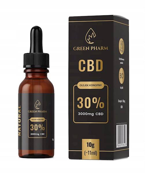 Green Pharm CBD 30% BIO ekstrakcja alkoholowa