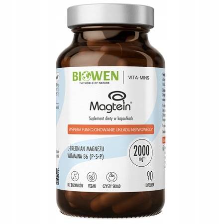 Magtein® L-Treonian Magnezu – 90 kaps Biowen