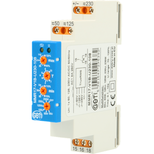 Przekaźnik nadzorczy napięcia  MMR17-V1B-U230-108 