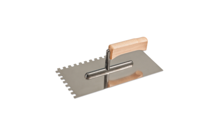PACA NIERDZEWNA UCHWYT DREWNO 270MM 10X10