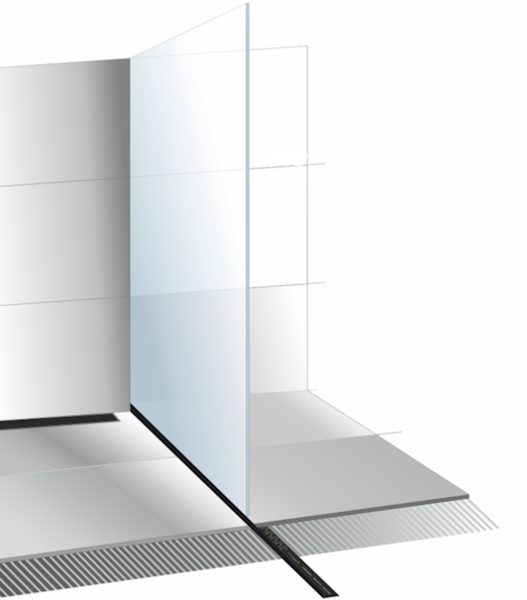 LISTWA SPADKOWA 120CM PRAWA CZARNA