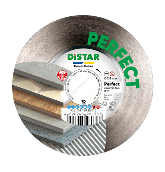 TARCZA PERFECT 125MM CC