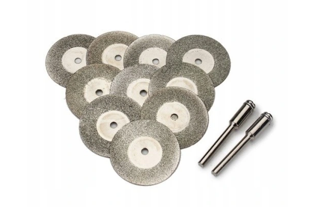ZESTAW 10 TARCZ DIAMENTOWYCH 30MM DREMEL