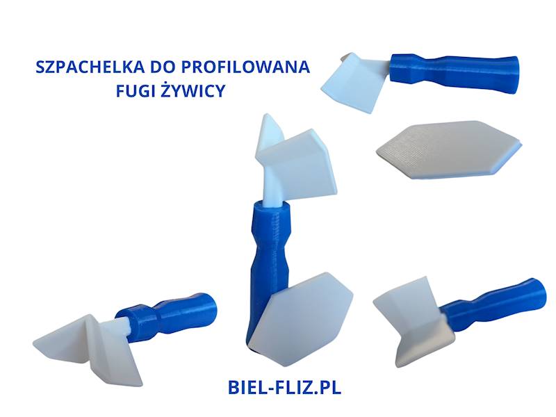 SZPACHELKA DO PROFILOWANA FUGI ŻYWICY